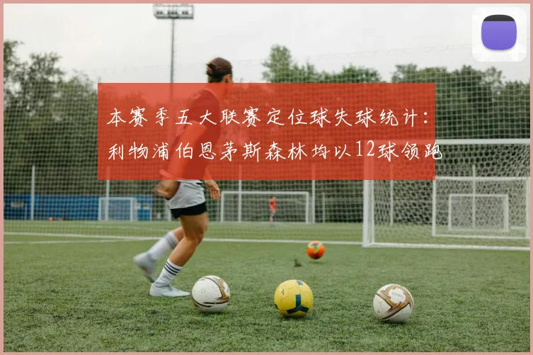 本赛季五大联赛定位球失球统计：利物浦伯恩茅斯森林均以12球领跑